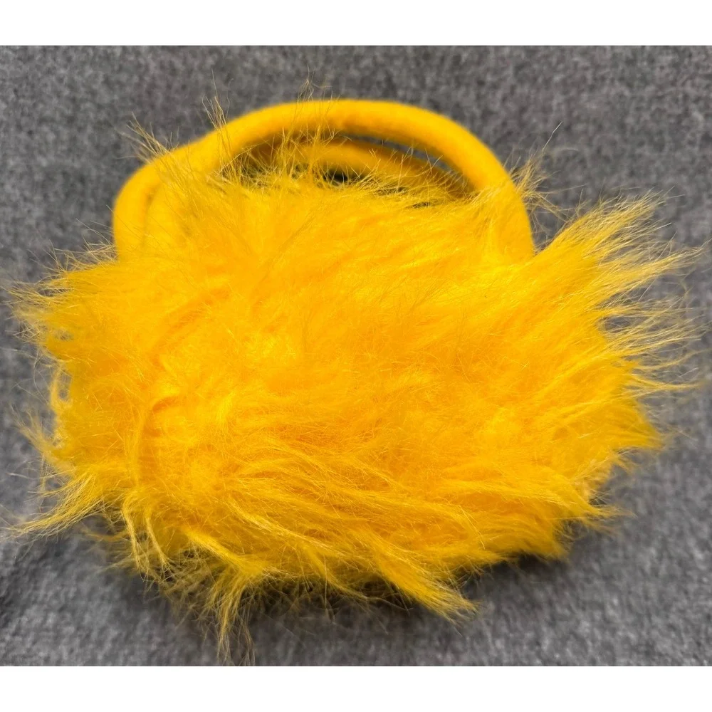 Sesame Street Zoe Orange Plush Character Handbag Purse Vintage 2003 C4069